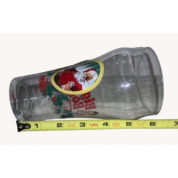 Coca-Cola  Big Boy Christmas Santa Glasses- set of three - Picture 7 of 7